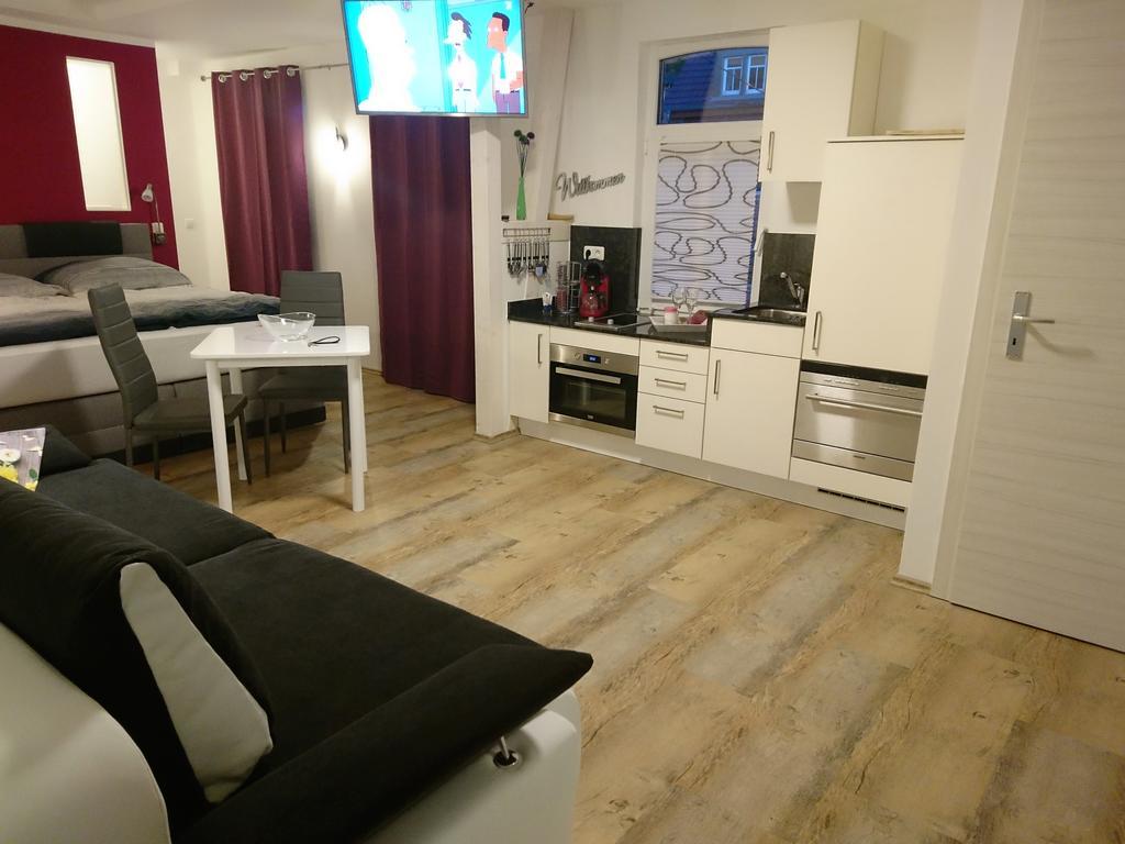 Ferienwohnung Siebenstern Jena Buitenkant foto